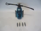 GI Joe Locust Helicopter Complete 1990 ARAH Hasbro Free Shipping All 4 missiles