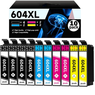 604 XL Druckerpatronen passt für Epson XP-3200 2200 2205 3205 4200 4205 WF-2930