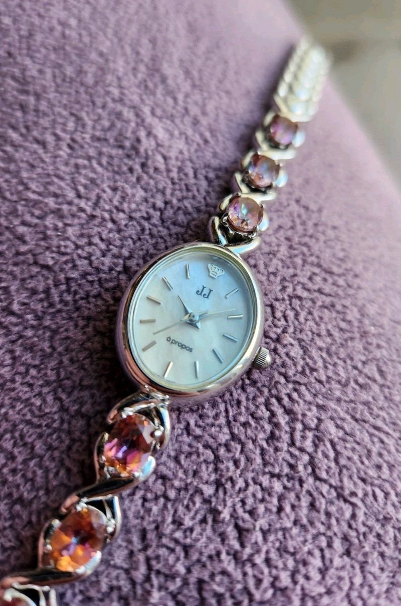 Vintage JJ A Propos Jules Jurgensen Mystic Topaz Mother of Pearl