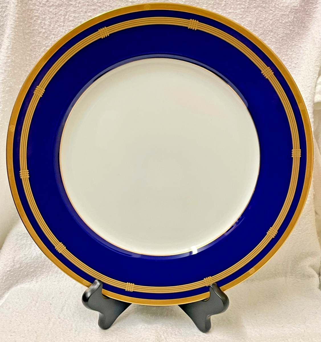 Christian Dior – GAUDRON LAPIS BLUE– 10-7/8” Dinner Plate – Blue