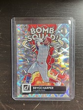2022 Panini Donruss Bomb Squad Bryce Harper Phillies Silver BS-9 /349