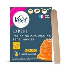 Veet - Perles de Cire Chaude à la Cire d'Abeille, pour Appareil Electrique Ep...