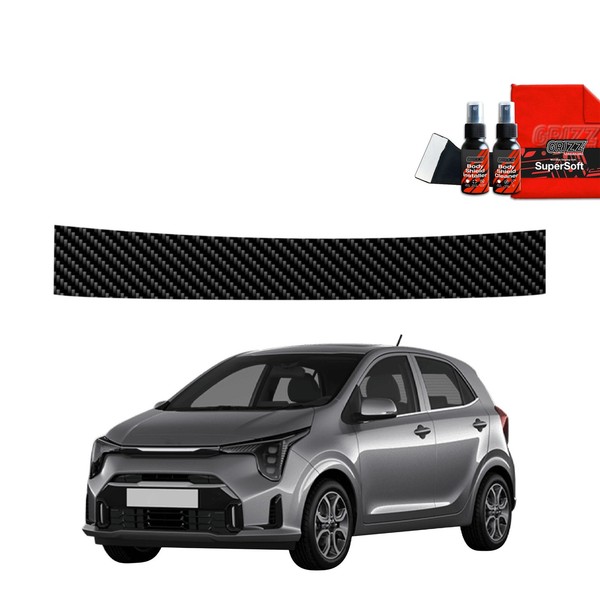 Grizzglass Bodyshield Carbon-Ladekantenschutzfolie FüR Kia Picanto (2023-2025)-image