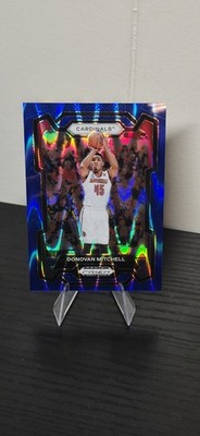 2024-25 Panini Prizm Draft Picks - Donovan Mitchell #75 Blue Seismic Prizm /149