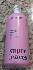 Attitude Shower Gel Super Leaves White Tea Leaves 32 fl oz 0.53 per gallon
