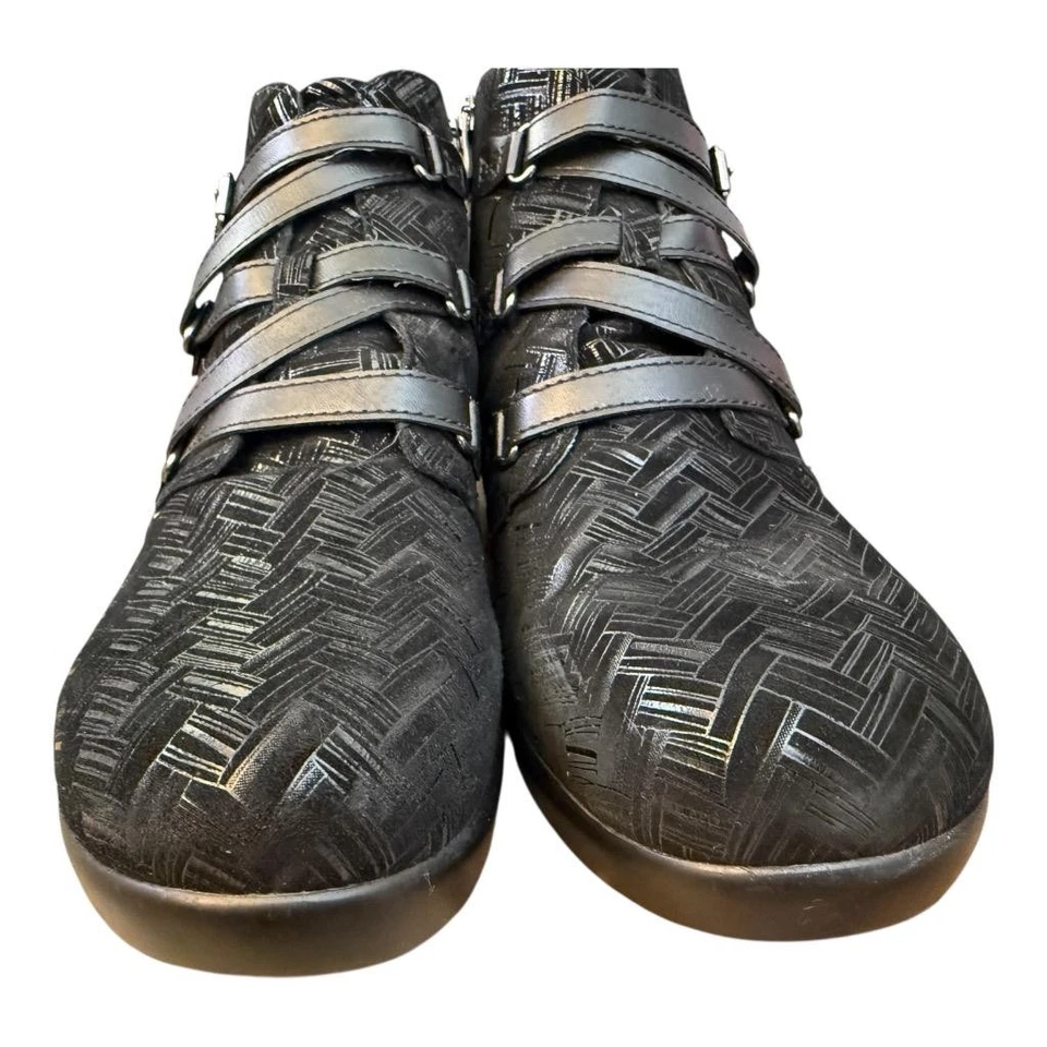 Botín Alegria Indi de cuero negro para mujer talla 40 EE. UU. 10 Foto 4 de 4