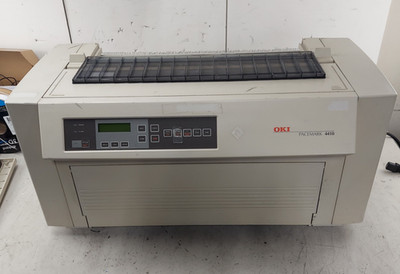 OKI Pacemark 4410 Dot Matrix Printer Dual 9-Pin High-Speed Heavy Duty