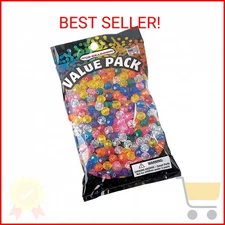 The Beadery 8mm Faceted Bead, 900-Piece, Multi, Small