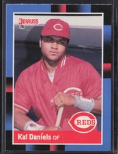 Kal Daniels 1988 Leaf #150 Cincinnati Reds