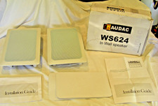 Audac 2-Way Rectangular In Ceiling/Wall Speakers 16 Ohm 30W