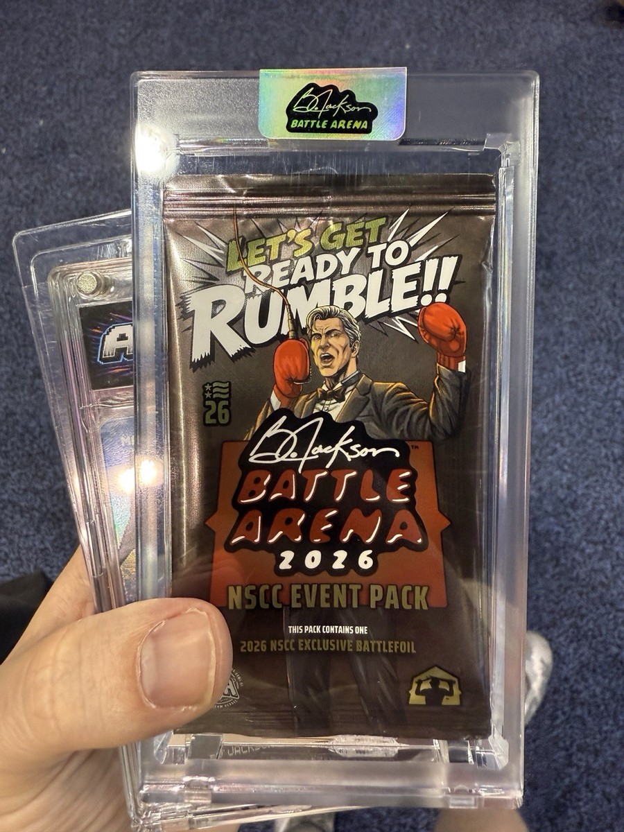 Bo Jackson Battle Arena 2026 NSCC Event Pack N26 Factory Sealed New