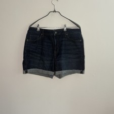 Sonoma Women s Denim Jean Shorts Size 16 Medium Wash Lightweight School Fall M6