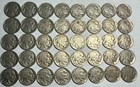 ROLL of 40 full date Indian Head BUFFALO NICKELS. Exact coins shown. #67