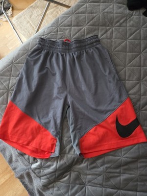 Nike Shorts S Orange Grau TOP
