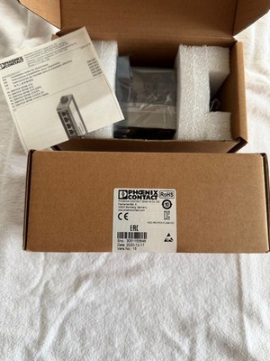 2x Phoenix Contact FL Switch SFNB 5TX Industrial Ethernet Switch