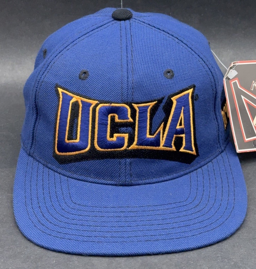 Vintage UCLA Bruins Snapback Hat Zephyr Graf-X Block Logo NEW NOS