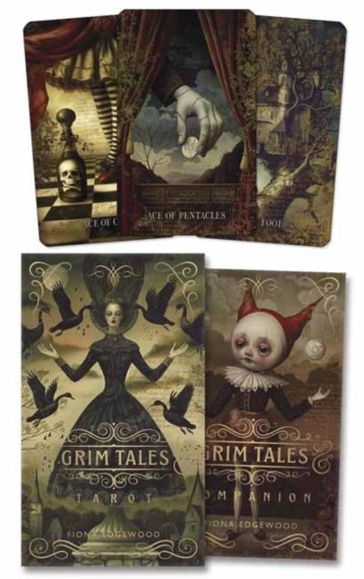 Grim Tales Tarot : 78 Cards And 188-Page Guidebook Fiona Edgewood - Image 6