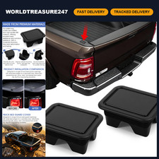2pcs Bed Rail Stake Pocket Covers For Pickup Truck - Durable Weatherproof Desig 2pcs Bed Rail Stake Pocket Covers For Pickup Truck - Durable Weatherproof Desig