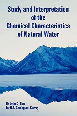 Study and Interpretation of the Chemical Characteristics of Natural Water by ...