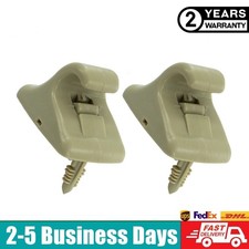 2x Sun Visor Retainer Clip Holder Hook For Hyundai Kona Sonata Ioniq 85235-B1000