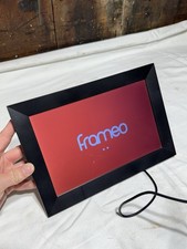 10.1  Frameo Digital Picture Frame Black Lightly Used