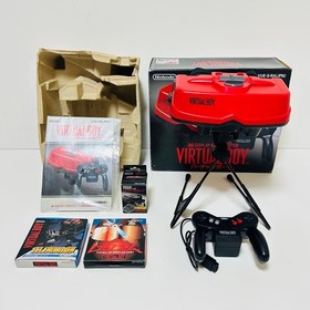 Rare Used Item Nintendo Virtual Boy Console with Box