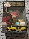 Funko POP! WWE HALL OF FAME KANE # 143 Fanatics Exclusive  PRISTINE W/protector