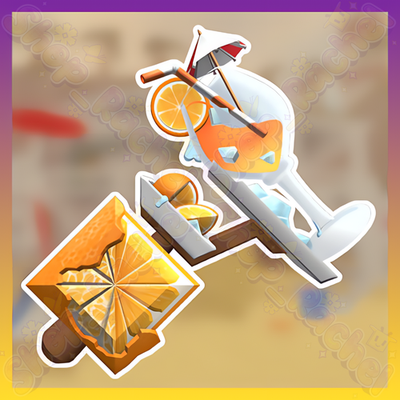 #ad 🍊 Orange Mocktail Set Flee the Facility FTF 🍊 $0.99
