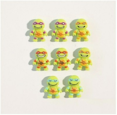 Teenage Mutant Ninja Turtles Fridge Magnets TMNT Characters Set 8 Mini ...