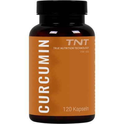 TNT Curcumin (120 Kapseln) Hochdosiert mit 250mg Kurkuma und 5mg Bioperin 