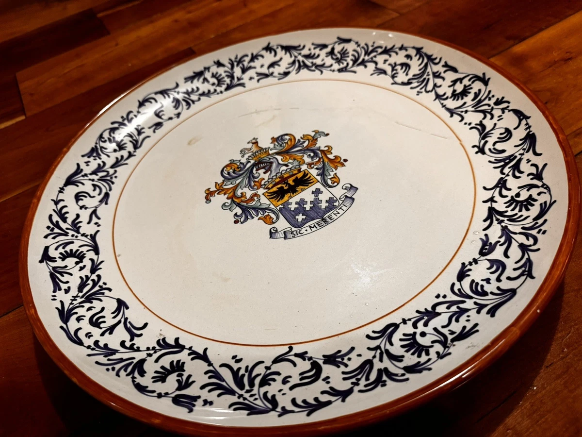 イタリアgrazia deruta の大皿2枚 イタリアgrazia deruta の大皿2枚 イタリアgrazia deruta の大皿2枚