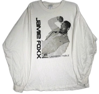 Jamie Foxx 2006 Unpredictable Tour Long Sleeve T Shirt Mens 3XL Vintage Y2K Rare