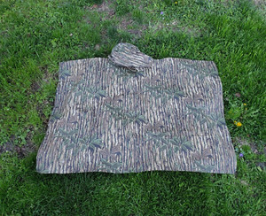 🔥 ReaTree Camouflage Camo Vintage 80's 90's Rain Poncho Hunting