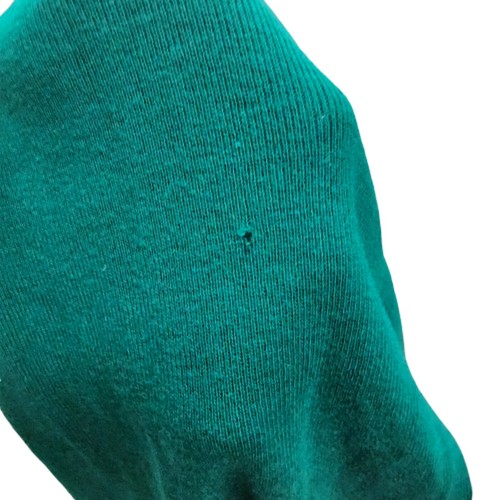 Vintage 80s Stirrup Legging Green Retro Cotton Stretch Casual Costume Small Med - Picture 4 of 4