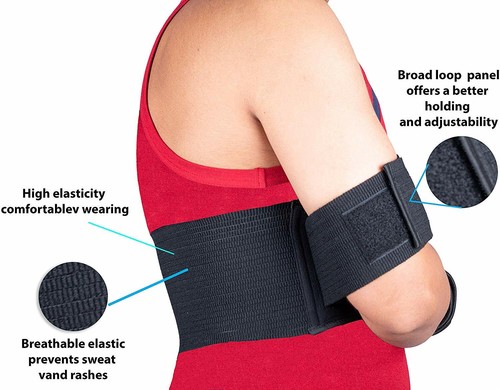 Arm Sling for Shoulder Mesh Sling with Waist Strap Breathable immobilizer new - Picture 3 of 6