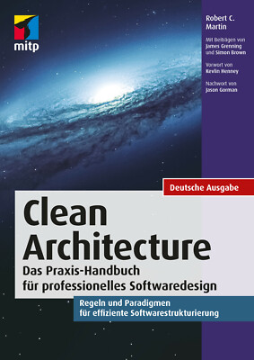 Clean Architecture - Prof. Softwaredesign, Dt. Ausgabe - Neu & direkt vom Verlag