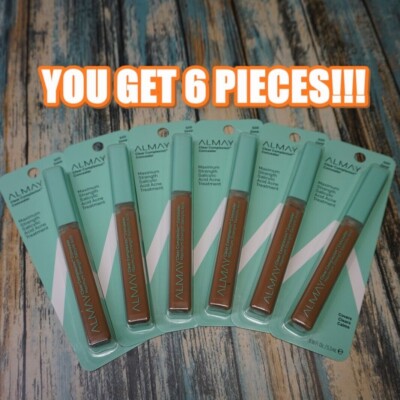 NEW! SET OF 6! ALMAY Clear Complexion Concealer 500 deep 0.18 Fl Oz #257
