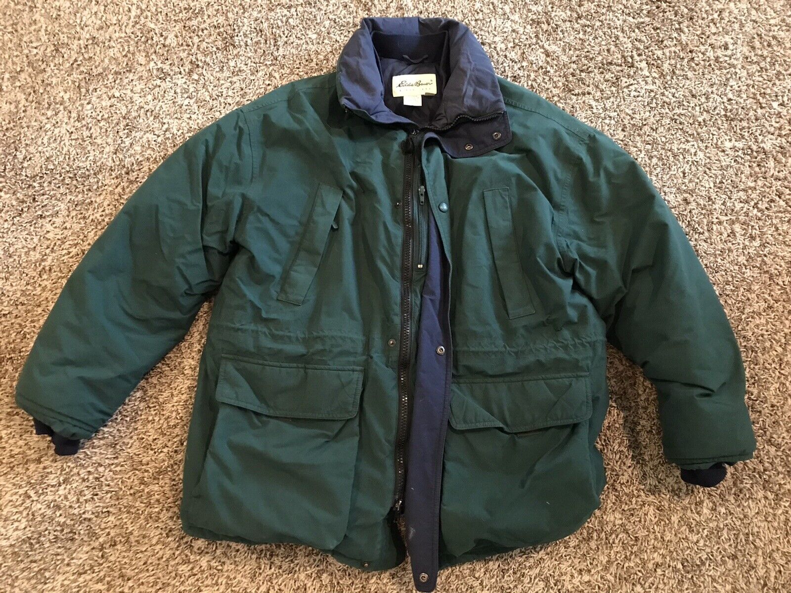 Vintage Eddie Bauer Ridgeline Goose Down Goretex Wool… - Gem