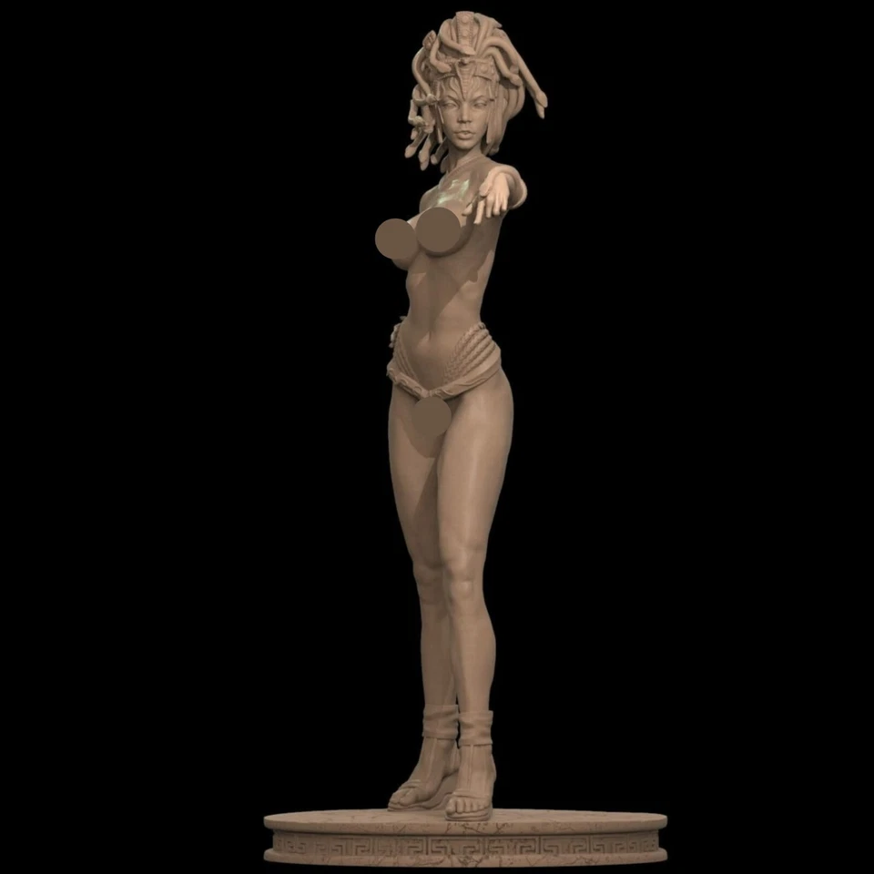 MEDUSA/Calidad 12K/Resina Impresa en 3D/Mujer Fatal/Alto Detalle/Modelo NSFW/Ventilador CA3D Foto 2 de 4