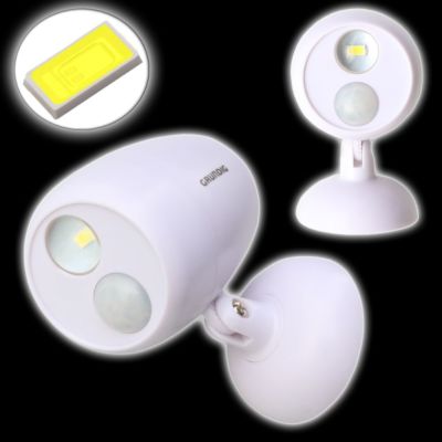 Grundig LED Spot Set 4 Stück, Batteriebetrieben & Kabellos - Mit Fernbedienung, Timer, RGB Farbwechsel, Für Schrank & Deko
