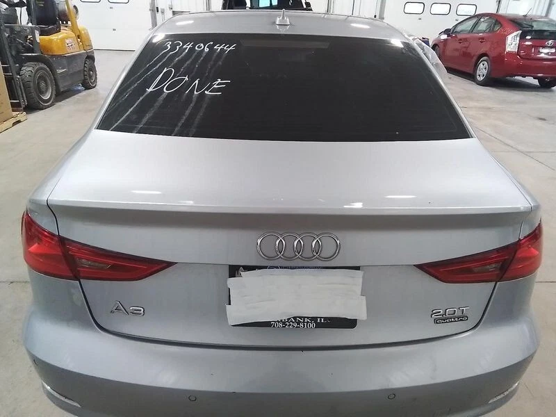 Espejo retrovisor 15-18 Audi A3 Q3 15-16 Audi S3 brújula atenuación automática negro Foto 4 de 4