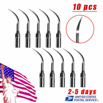 10X SKYSEA Dental Ultrasonic Scaler Perio Scaling Tips Fit EMS Handpiece #P1