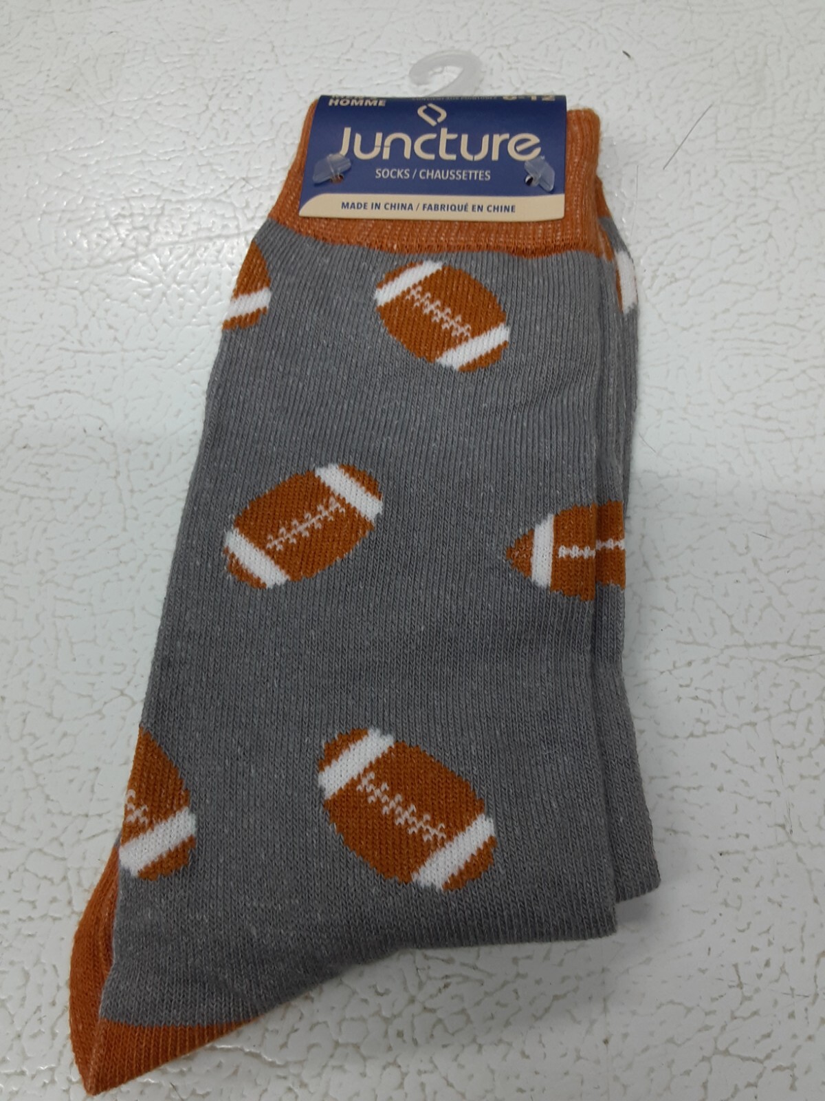 Football Crew Socks -Fits men sizes 6-12- For  Men or Women- Ships Free-image