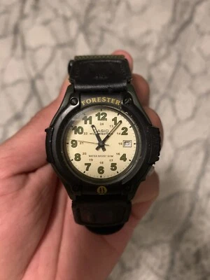 casio forester illuminator watch