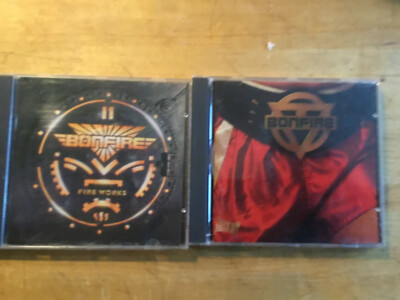 Bonfire [2 CD Alben] Fire Works  + Knock out