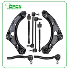 Front Lower Control Arm Ball Joint Tie Rod Sway Bar For 2012-2019 Nissan Versa