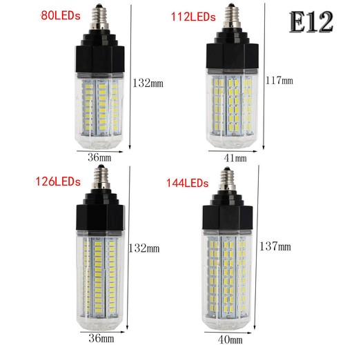 Dimmable Led Corn Light Bulbs Bulb Lamp Decoration 80/112/126/144leds Halogen - Picture 14 of 16