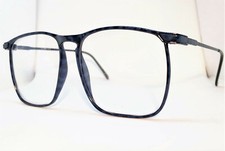 True Vintage Elan Sleek Large Subtle Blue Eyeglass Frames Men's Women's 56mm