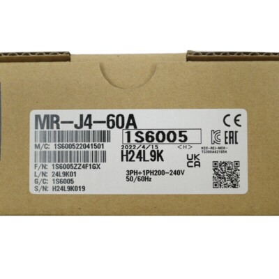 MR-J4-60A New Sealed Mitsubishi Servo Drive MR-J4-60A IPCS