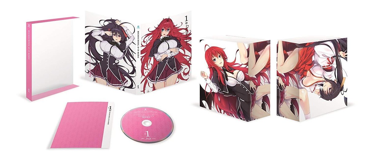 New High School DxD HERO Vol.1 First Limited Edition DVD Booklet